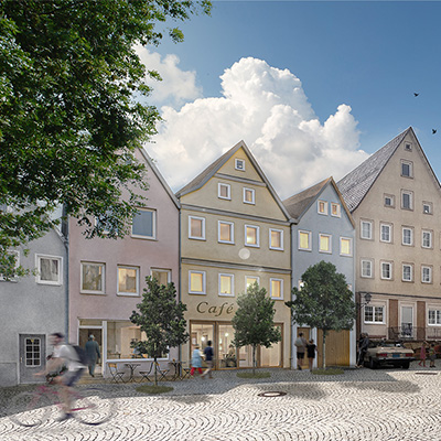Café Kipp Horb am Neckar – Revitalisierung und Sanierung am Marktplatz